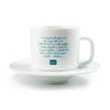 Craighead Mug and Saucer-White (250ml)